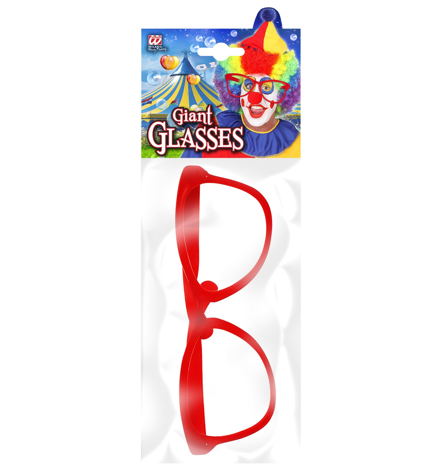 Gafas gigantes en Rojo COMPLEMENTOS Widmann