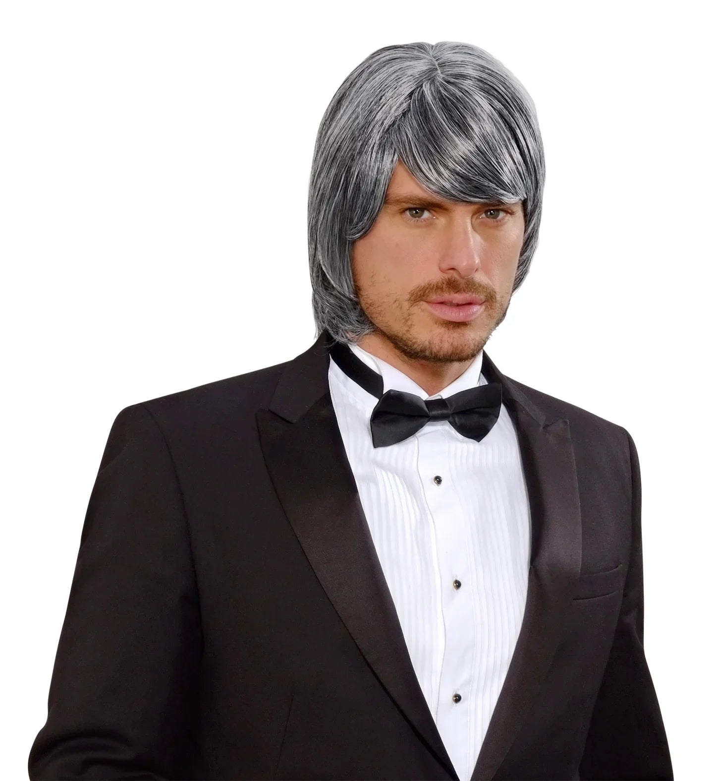 Peluca Canosa para Hombre Media Melena Pelucas Widmann