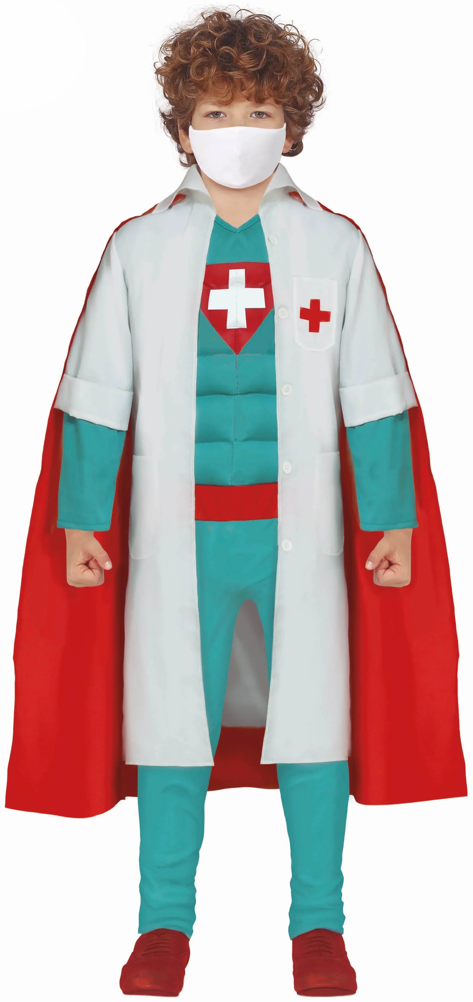 Disfraz de Super Médico para Niño Enfermera y Médico Guirca