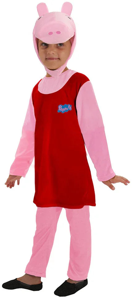 Disfraz de Peppa Pig para Niña Cuentos y Dibujos Animados Ciao
