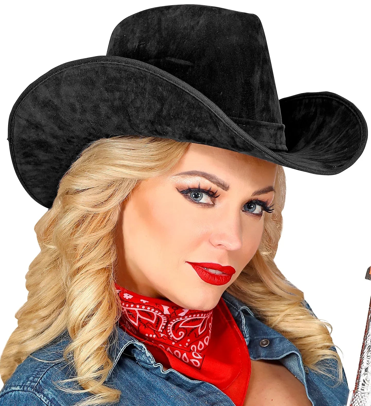 Sombrero de Vaquero Negro Premium Sombreros de Vaquero Widmann