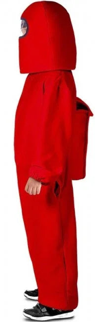 Disfraz de Among Us Rojo para Niño Among Us Viving