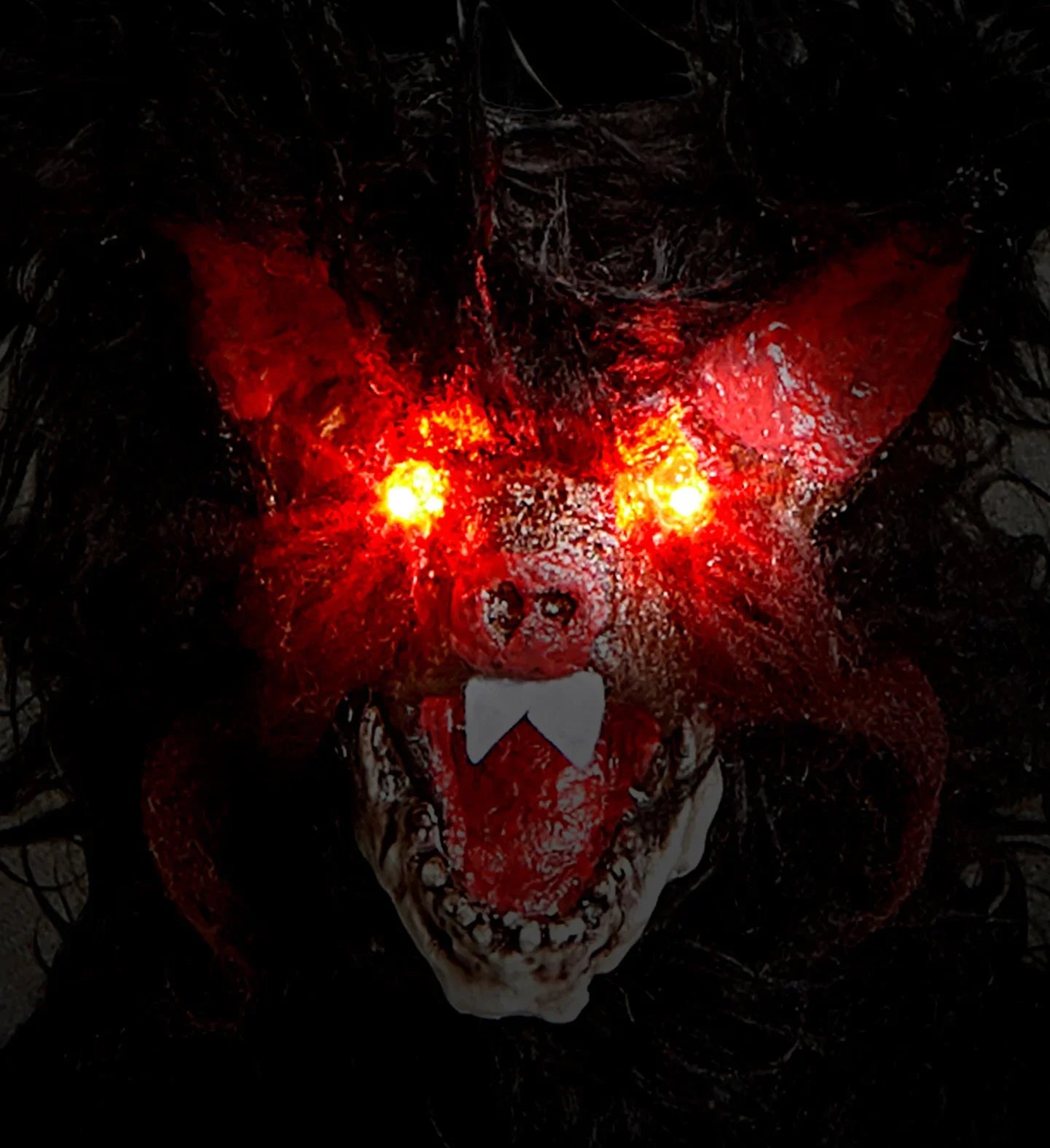 Murciélago de Decoración con Luces en los Ojos Decoración Halloween Widmann