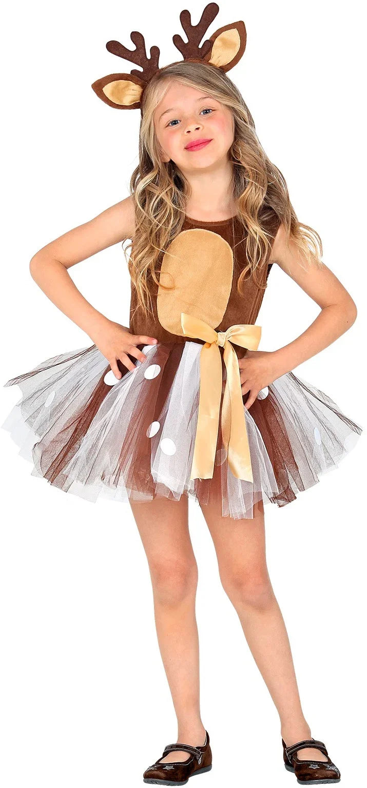 Disfraz de Reno con Tutú para Niña Renos Widmann