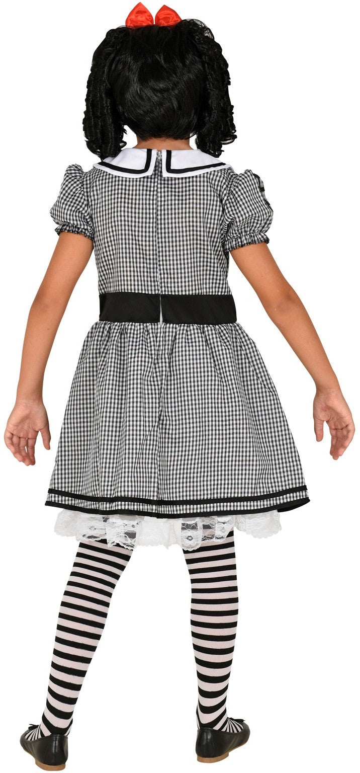 Disfraz de Muñeca de Trapo Siniestra para Niña Halloween Infantiles Widmann