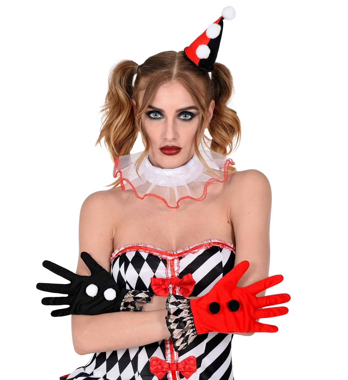 Kit de Accesorios de Arlequín para Mujer Arlequines y Bufones Widmann