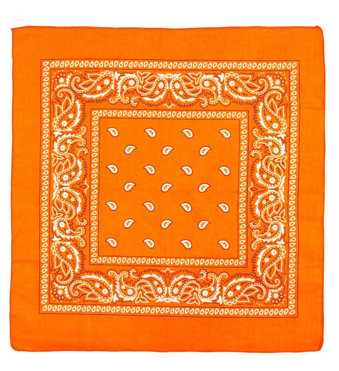 Pañuelo Bandana Naranja para Adulto Accesorios para la Cabeza Widmann