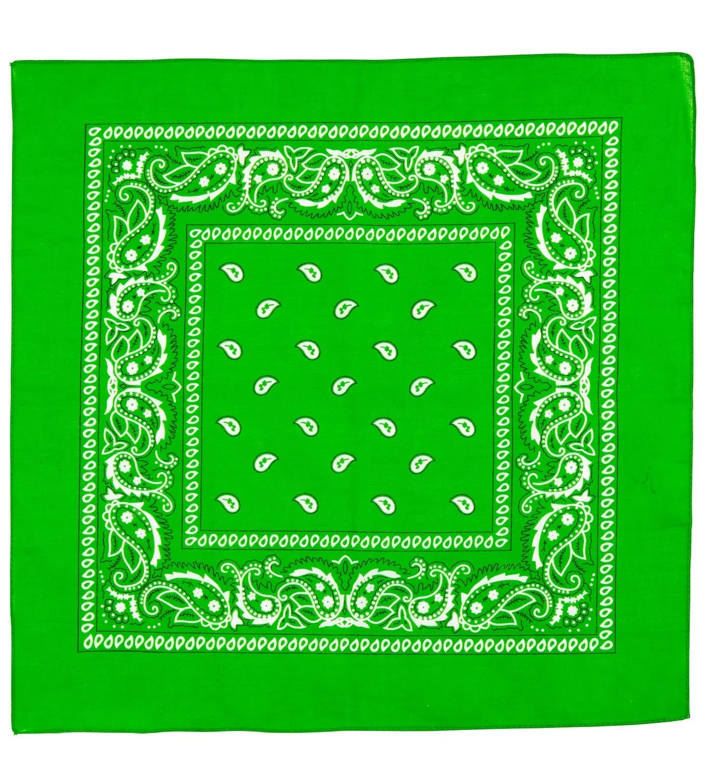 Pañuelo Bandana Verde para Adulto Accesorios para la Cabeza Widmann