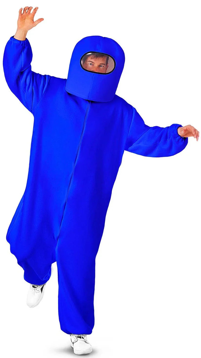 Disfraz de Among Us Azul para Adulto Among Us Viving
