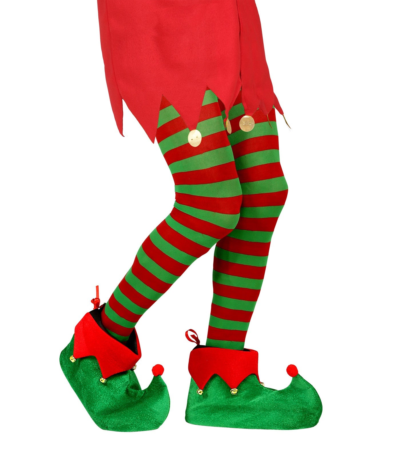 Cubrebotas de Elfo Navideño para Adulto Cubrezapatos y Botas Widmann