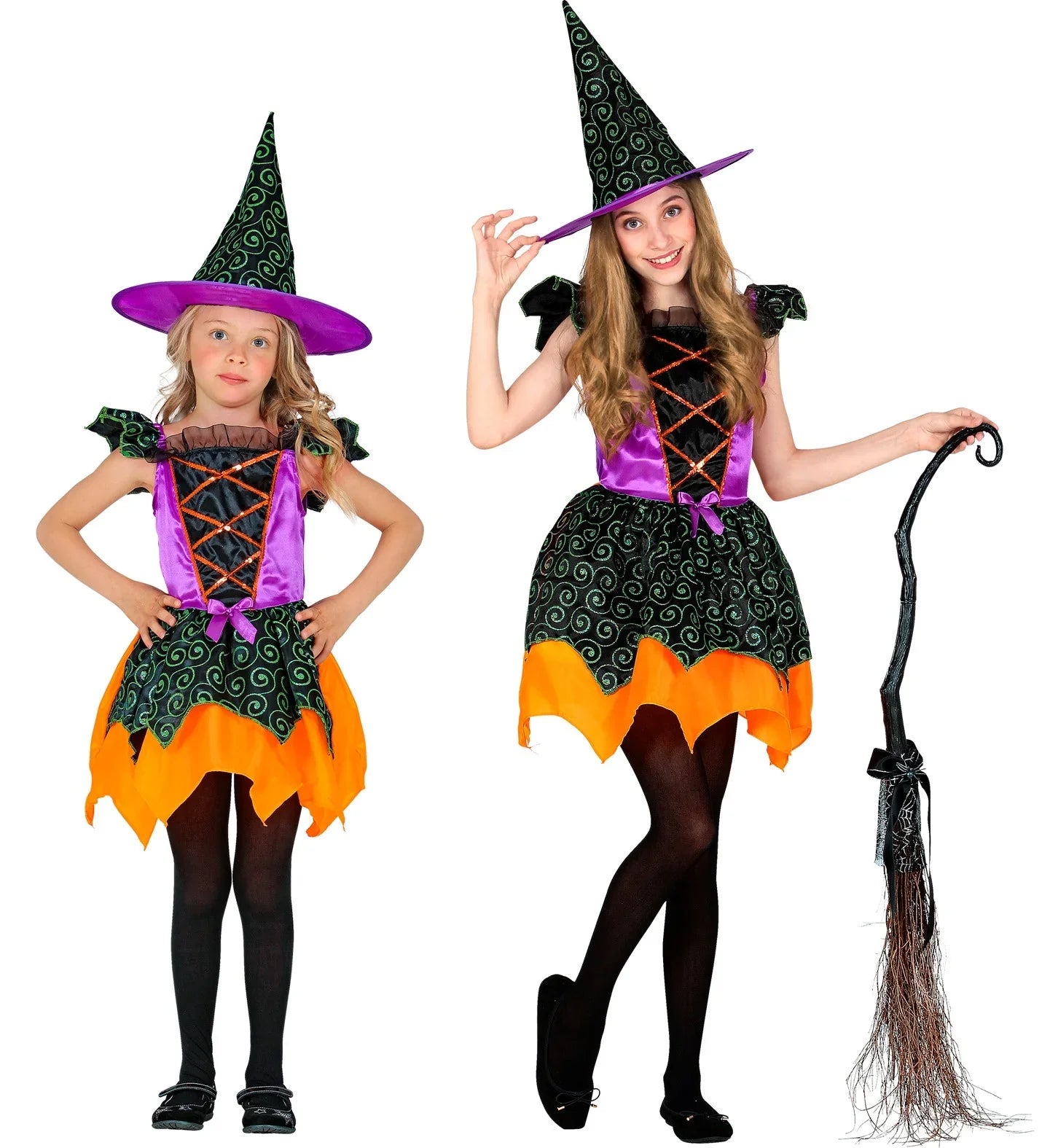 Disfraz de Bruja Estampado Infantil Brujas Widmann