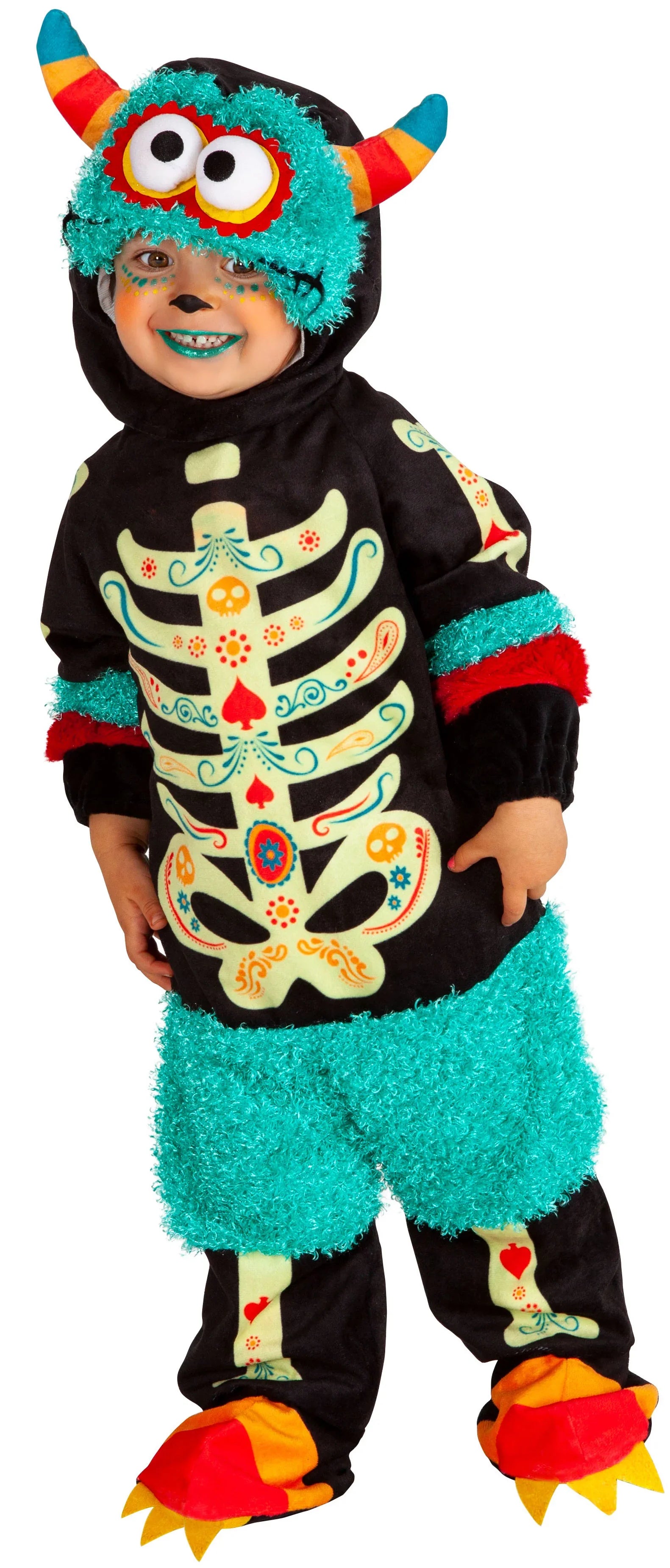 Disfraz de Monstruo Catrina Infantil Monstruos Rubies