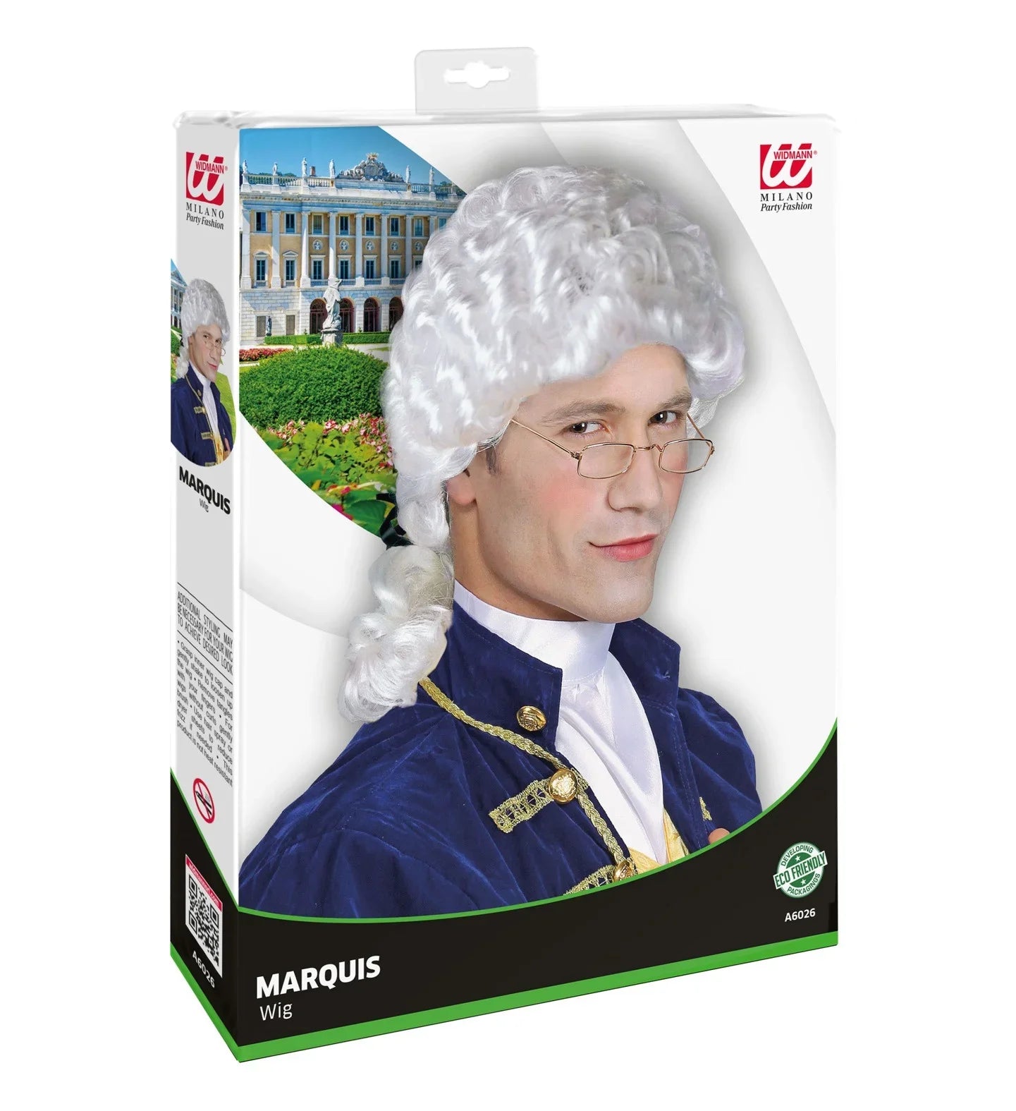 Peluca de Época con Coleta COMPLEMENTOS Widmann