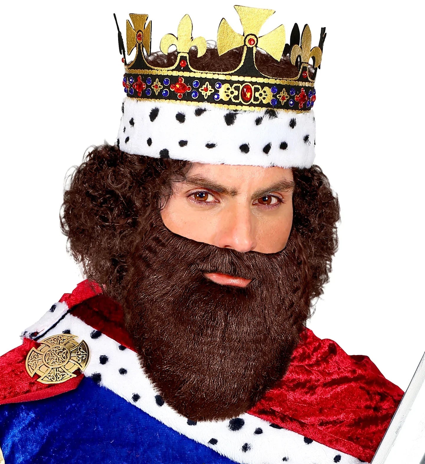 Barba Poblada Marrón COMPLEMENTOS Widmann