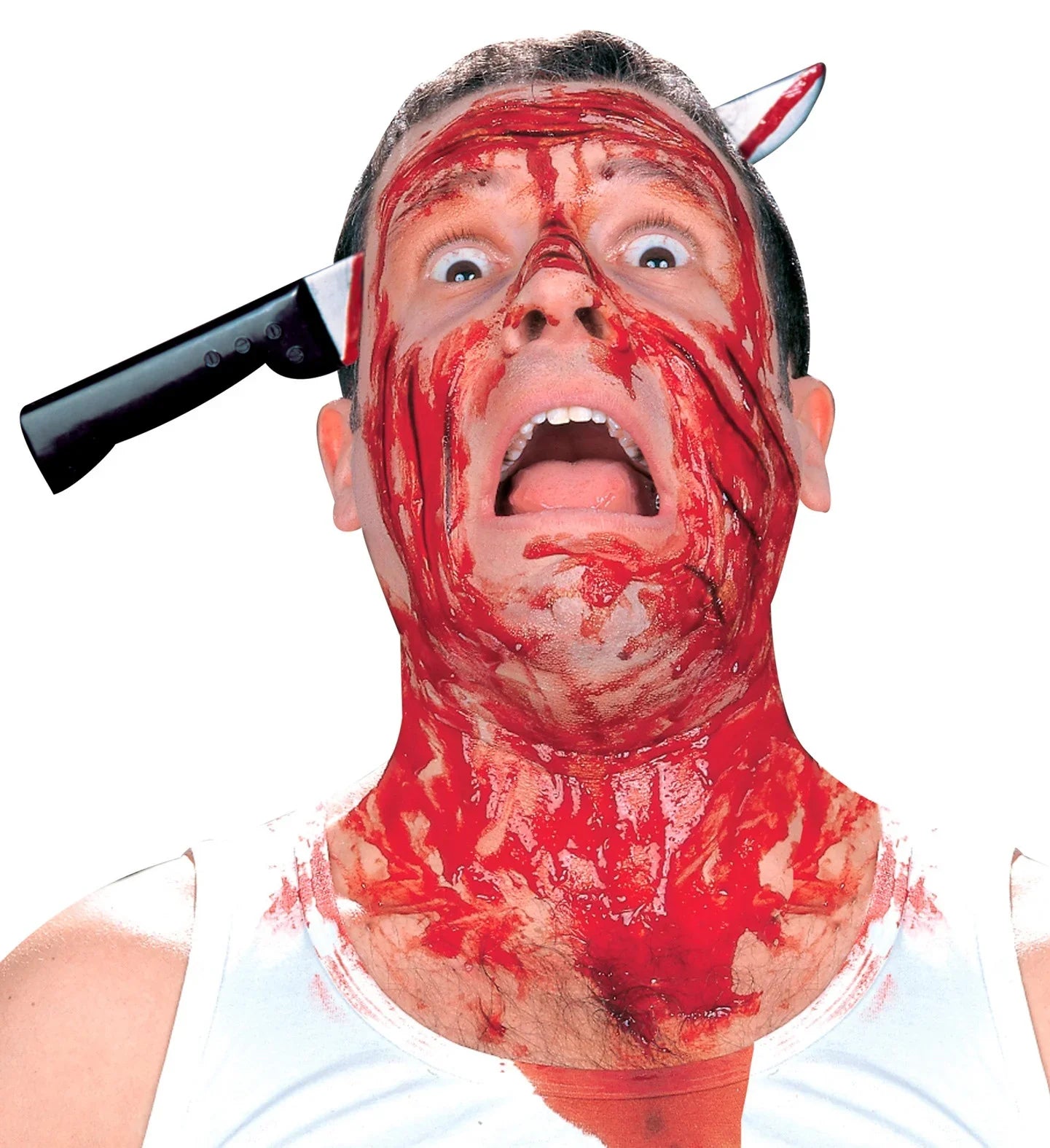 Cuchillo atravesando cabeza COMPLEMENTOS Widmann