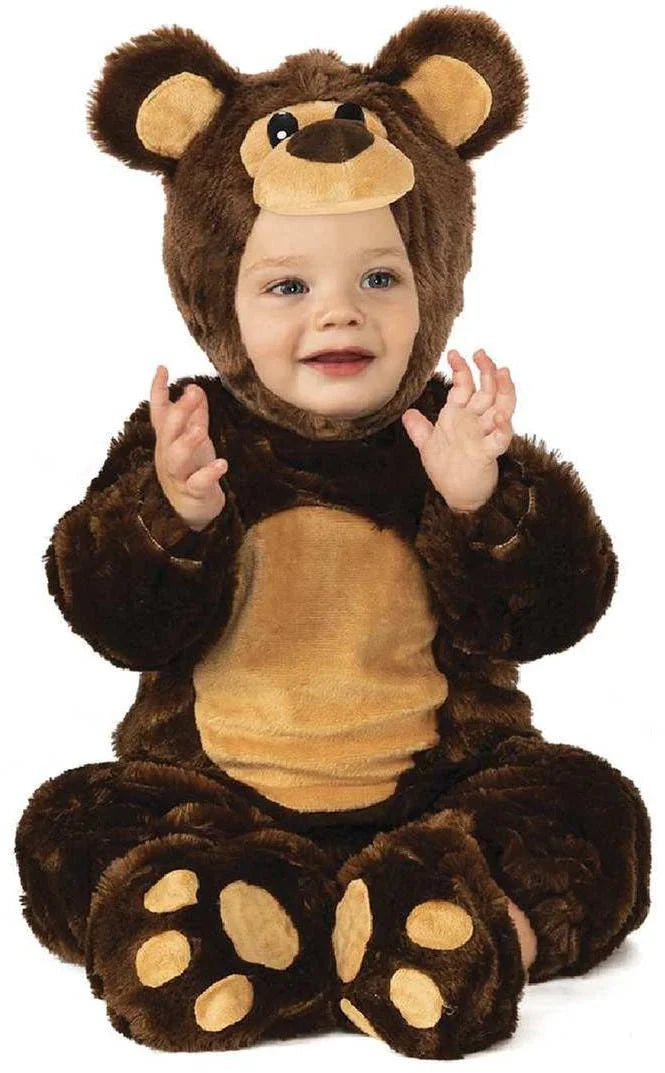 Disfraz de Oso Pardo de Peluche para Bebé Oso Pardo Rubies