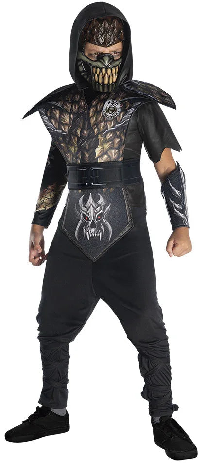 Disfraz de Ninja Terror para Niño Ninjas Rubies