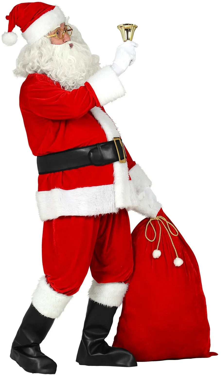 Disfraz de Papá Noel Profesional para Adulto Papa Noel y Mama Noel Widmann