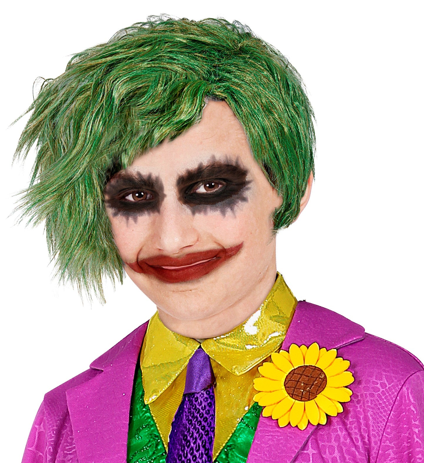 Peluca de Joker Verde Infantil Joker Widmann