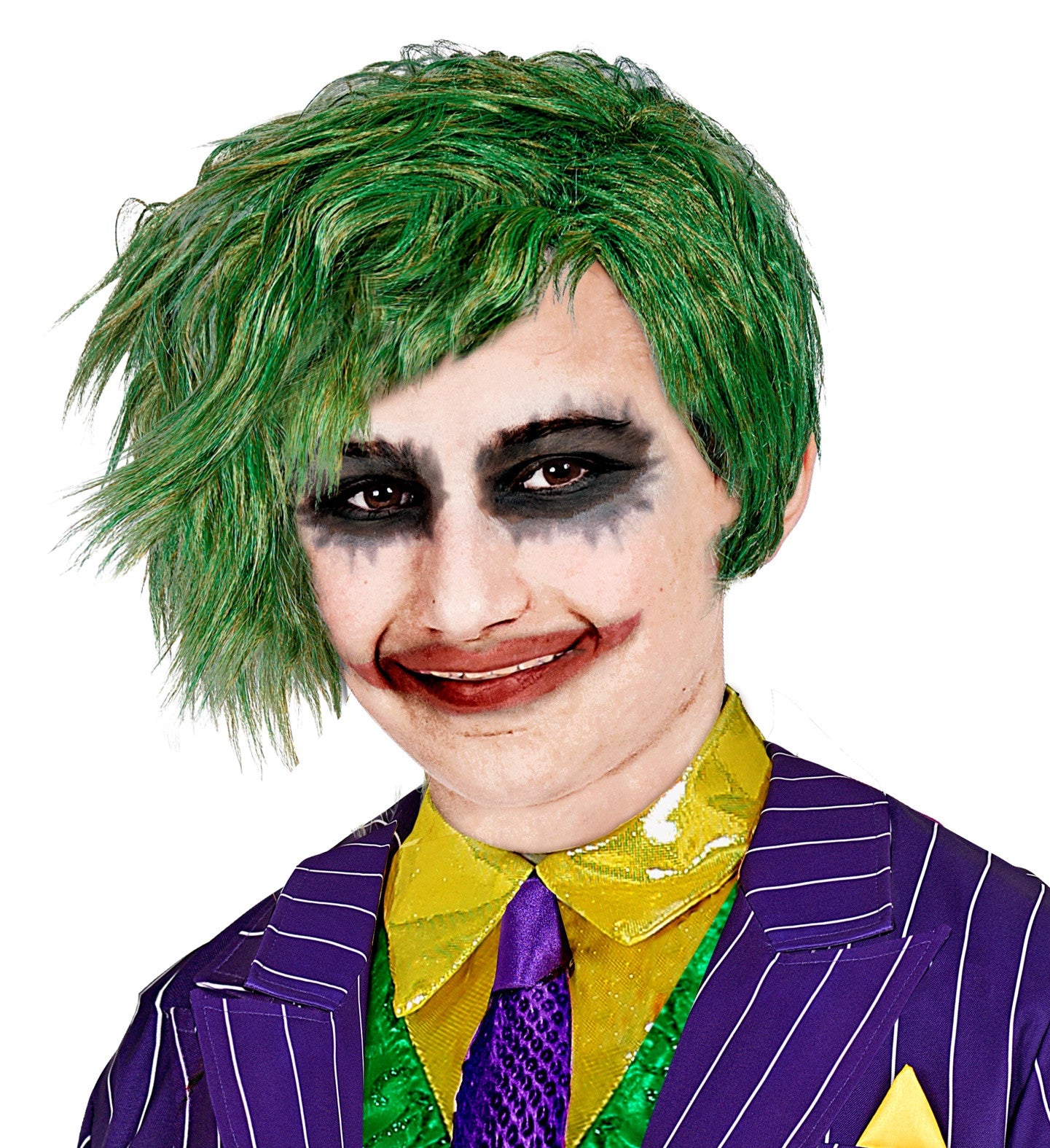 Peluca de Joker Verde Infantil Joker Widmann