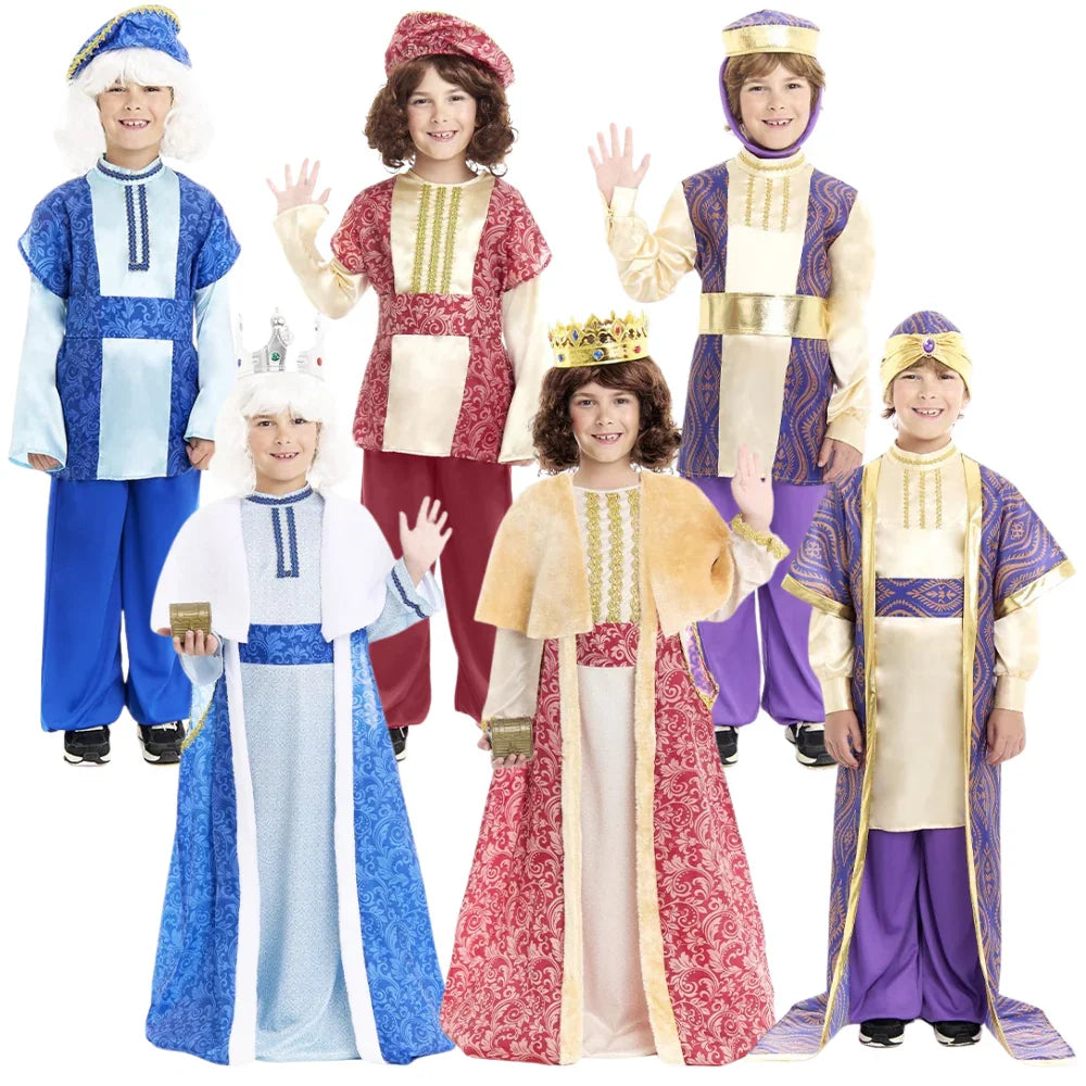 Disfraces para Grupo de Reyes Magos y Pajes Infantiles Reyes Magos y Pajes Disfraces Simon