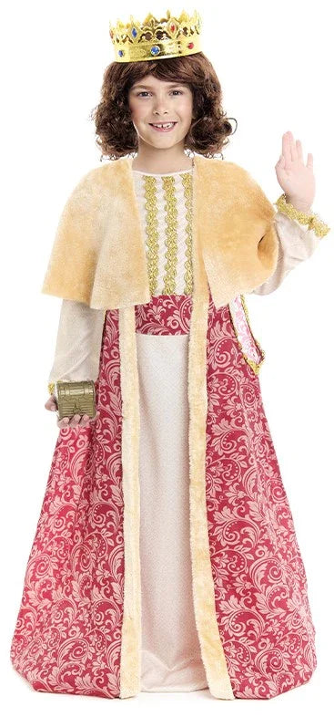 Disfraz de Rey Gaspar para Niño Reyes Magos Partilandia