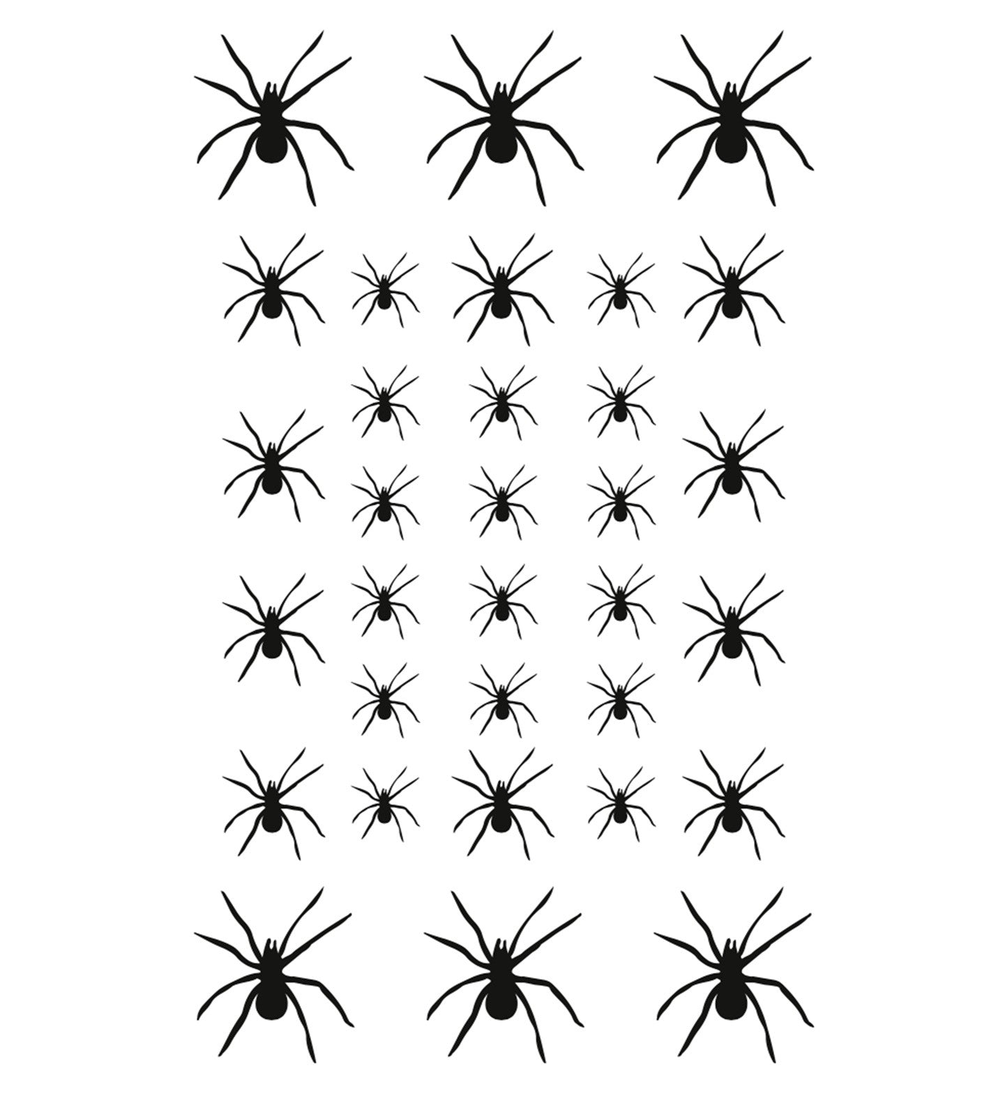 Set de Tatuajes de Araña Maquillaje Halloween Widmann