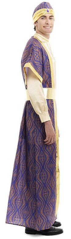 Disfraz de Rey Baltasar para Hombre Reyes Magos Partilandia