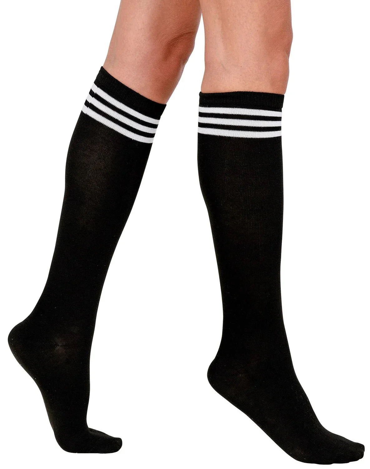 Calcetines Deportivos Negros Altos Medias y Pantys Widmann