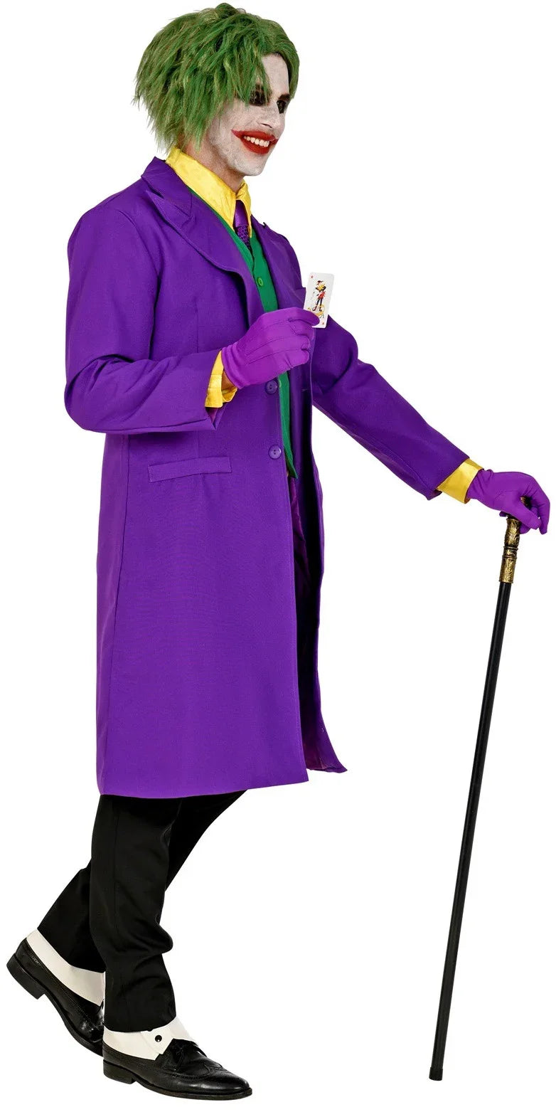 Gabardina Morada de Joker para Hombre Joker Widmann
