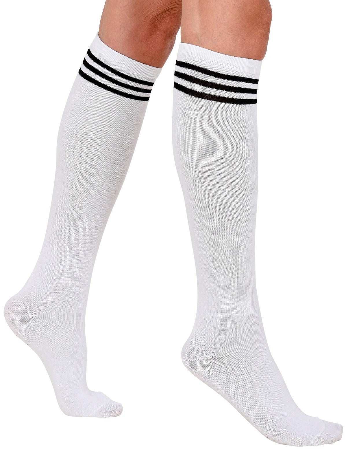Calcetines Deportivos Blancos Altos Medias y Pantys Widmann