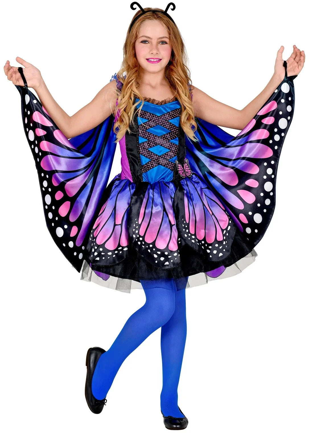 Disfraz de Mariposa con Alas para Niña Mariposa Widmann