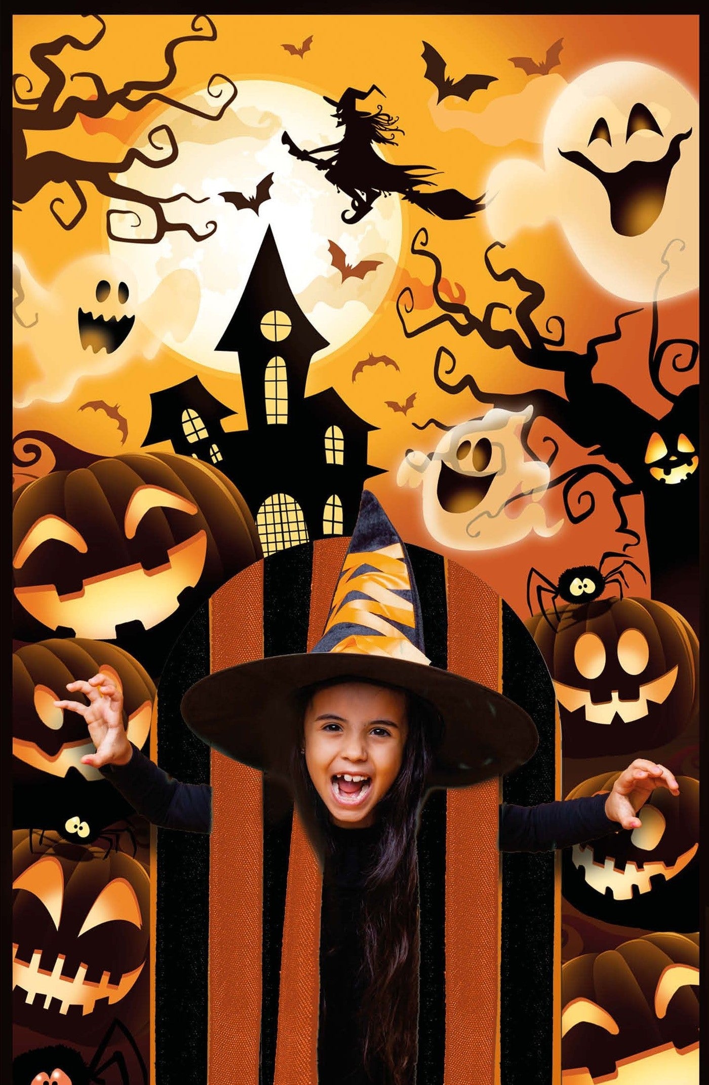 Decoración de Halloween para Puertas Decoración Halloween Guirca