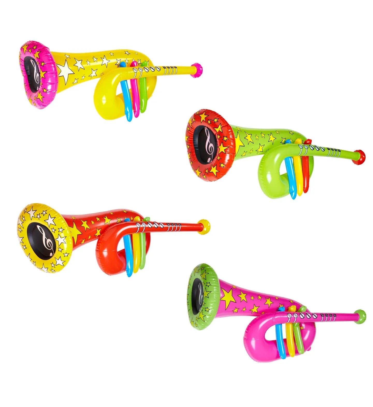 Tuba Hinchable en colores COMPLEMENTOS Widmann