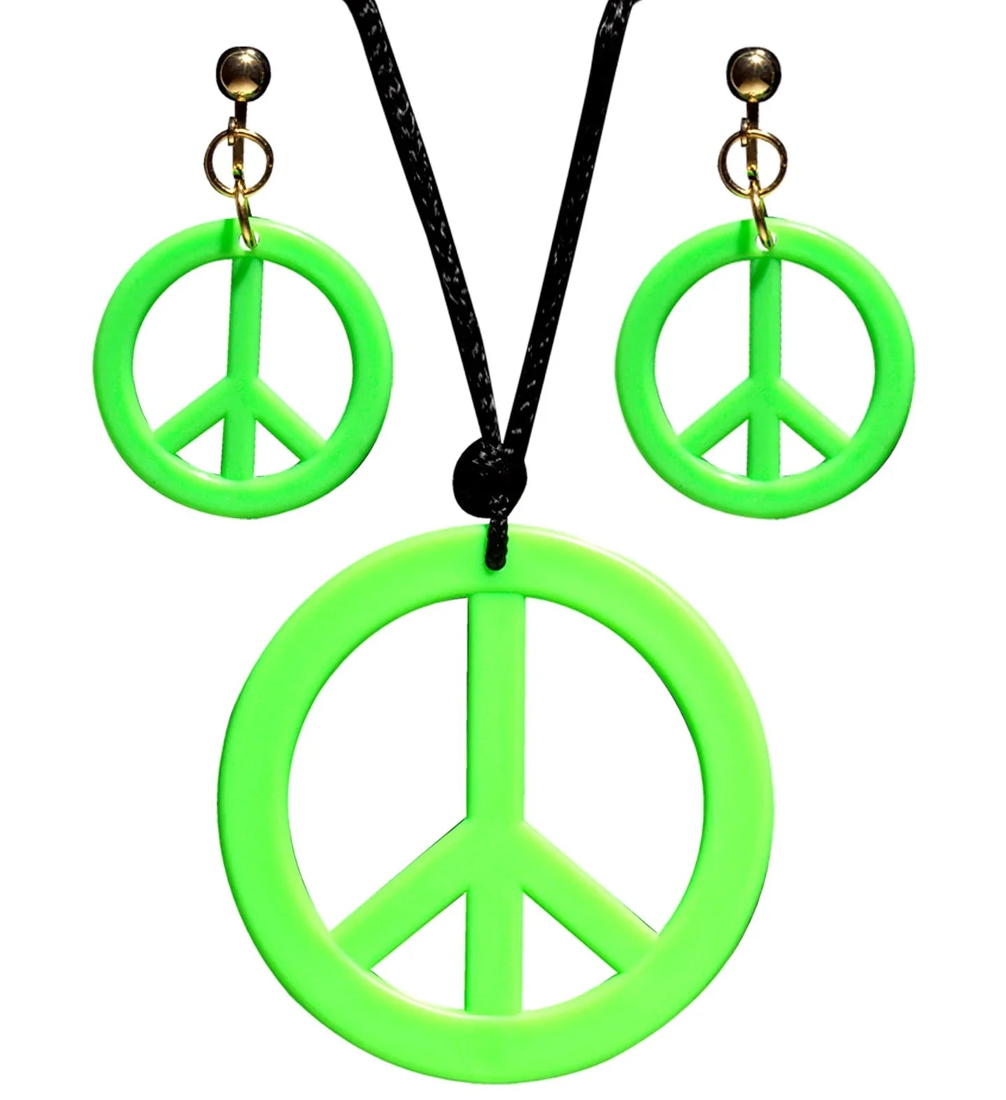 Pendientes y Collar Hippies en Diferentes Colores COMPLEMENTOS Widmann