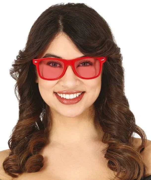 Gafas Rojas con Cristales Rojos Gafas Guirca