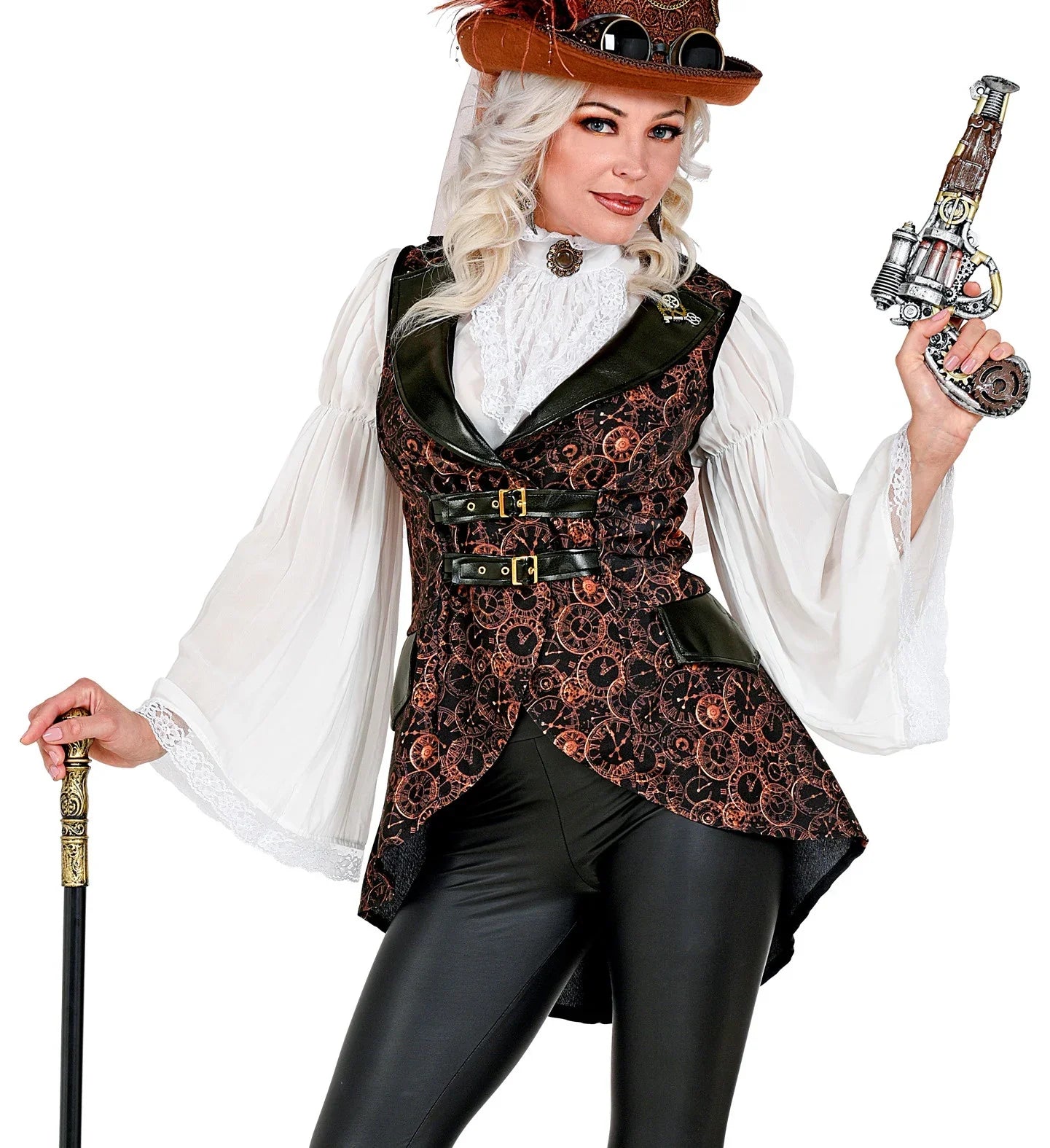 Chaleco Steampunk para Mujer Complementos Steampunk Widmann