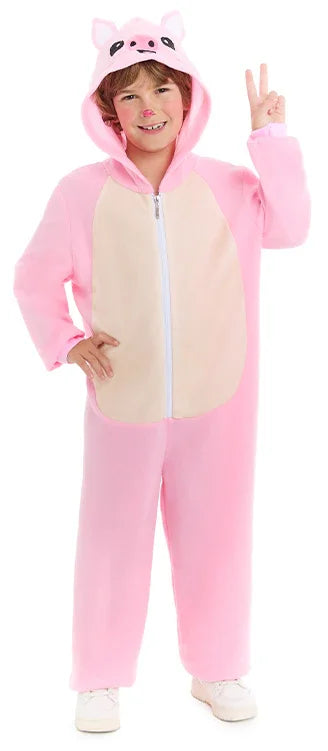 Disfraz de Cerdito de Granja para Niño Cerdo Partilandia