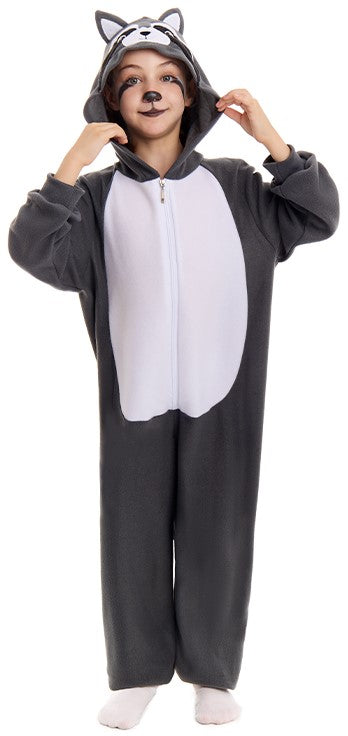 Disfraz de Mapache Infantil Animales Infantiles Partilandia