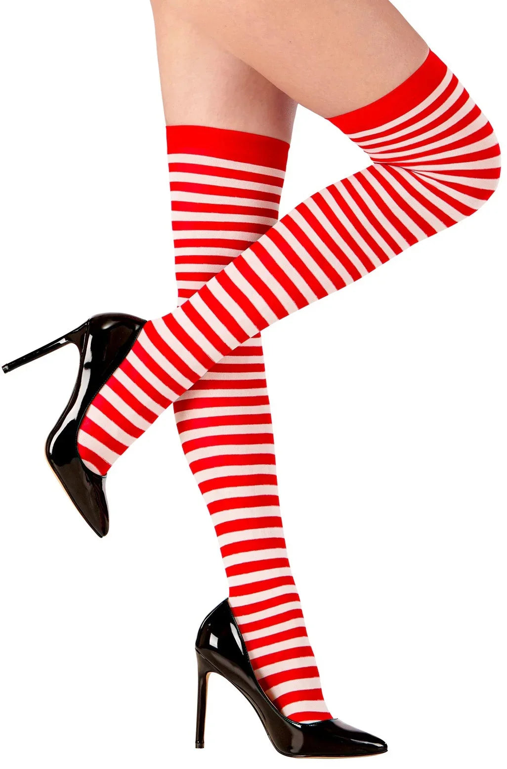 Medias Rayas Blanco y Rojo COMPLEMENTOS Widmann