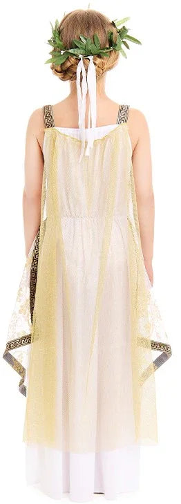 Disfraz de Diosa Griega con Capa para Niña Comprar Online