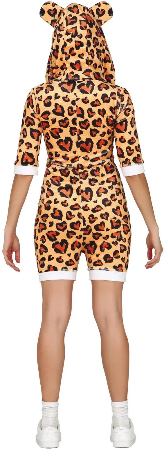 Disfraz de Leopardo Mono Corto para Mujer Leopardo Guirca