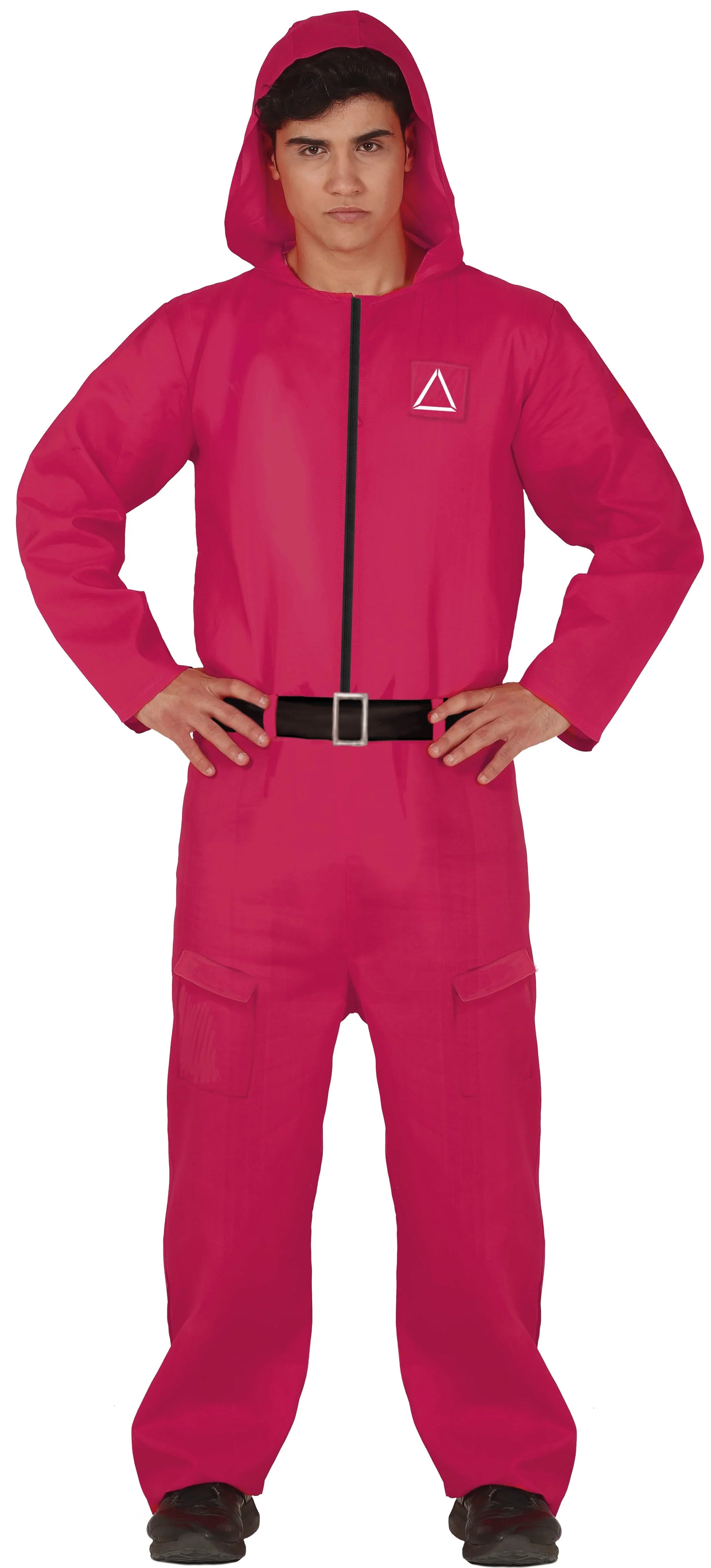 Disfraz Mono Rojo de El Juego del Calamar para Hombre El Juego del Calamar Guirca