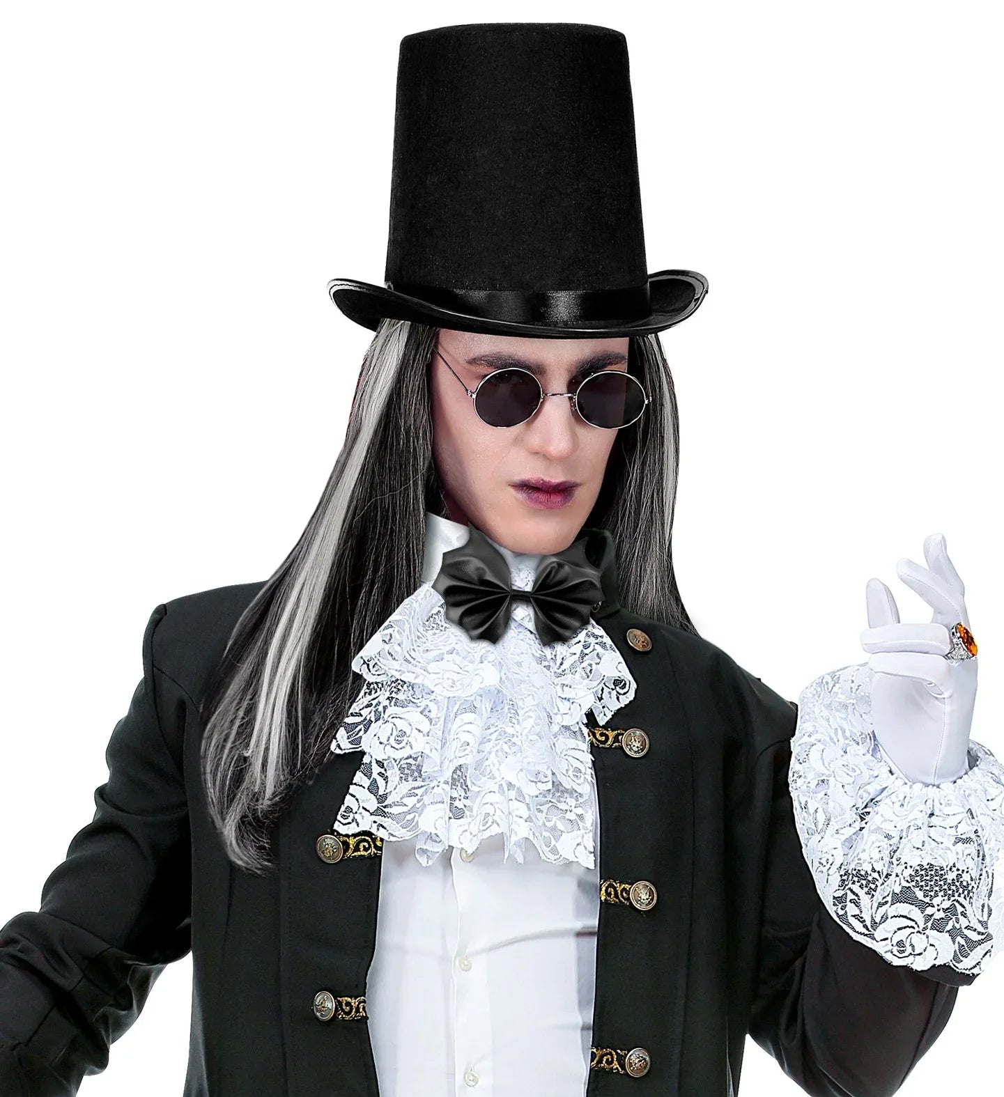 Pajarita o Lazo para la Cabeza de Murciélago Vampiros y vampiresas Widmann