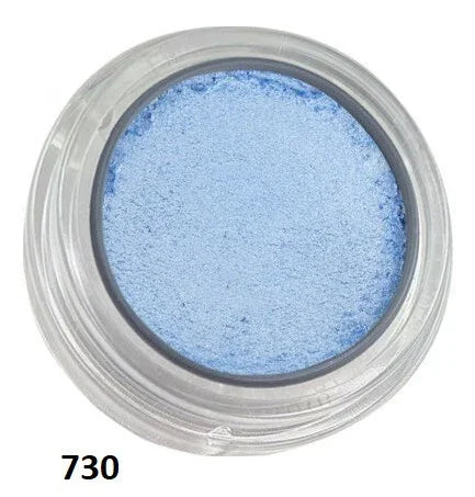 Maquillaje al Agua Profesional Grimas en Colores Perlados Maquillaje al Agua Grimas 730 - Azul Lavanda Perlado