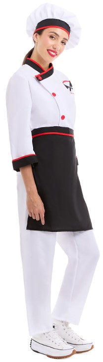 Disfraz de Chef Elegante para Adulto Cocineros Partilandia