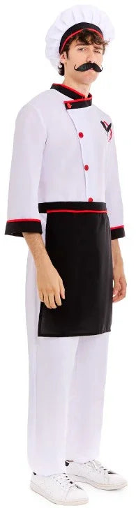 Disfraz de Chef Elegante para Adulto Cocineros Partilandia