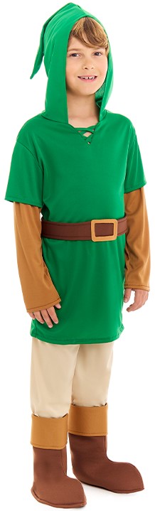 Disfraz de Link Zelda para Niño Videojuegos Partilandia