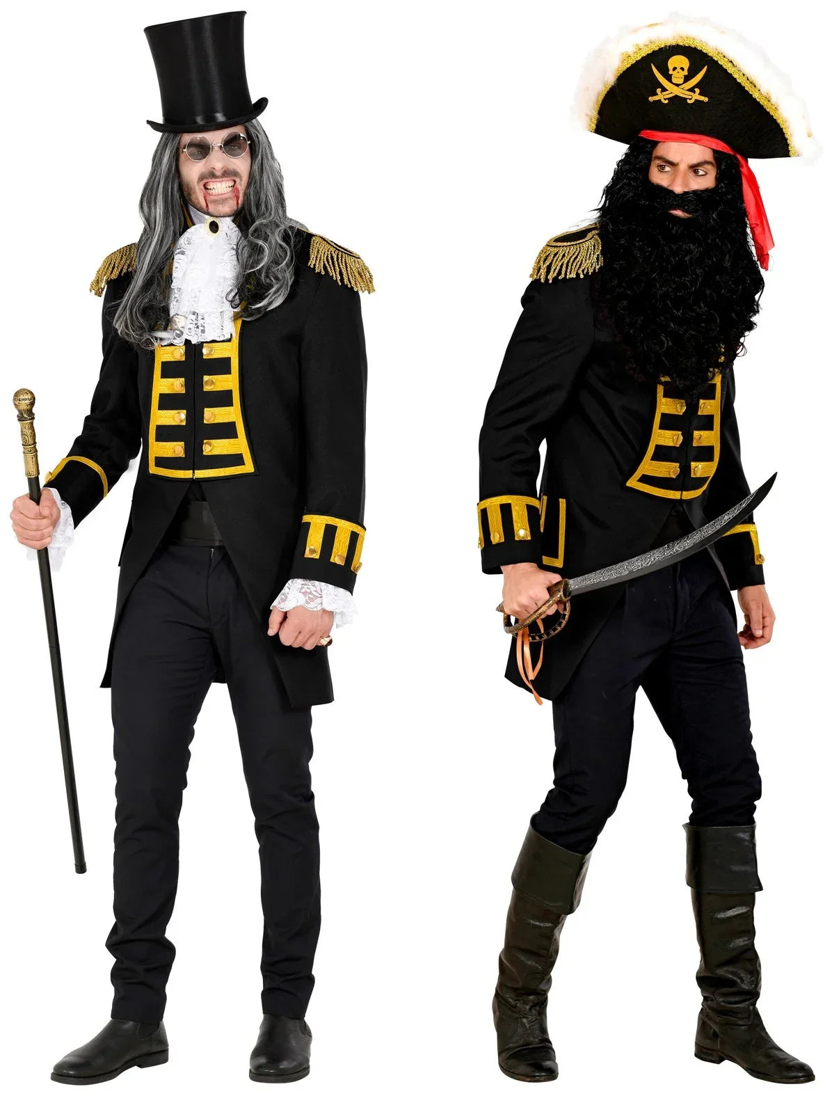 Chaqueta Negra con Pechera Dorada para Hombre Chaquetas, Chalecos y Camisas Widmann