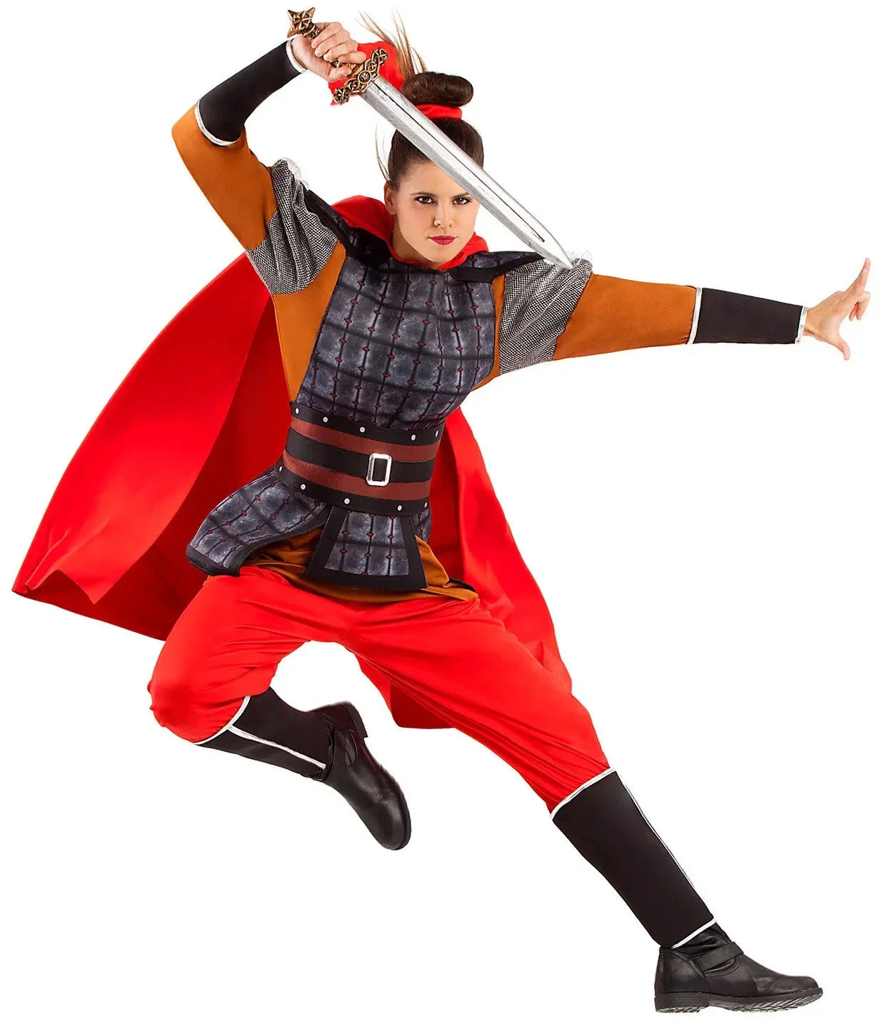 Disfraz de Mulán Guerrera China para Mujer Chinos Viving